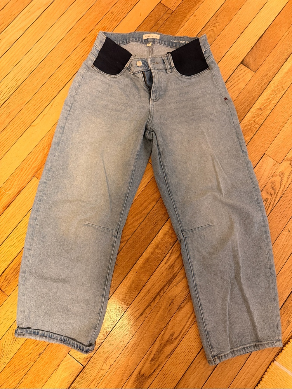 Maternity Light Wash Jeans